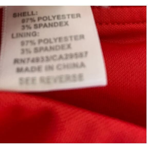 Skort by Monterey Club size medium red - Picture 9 of 9